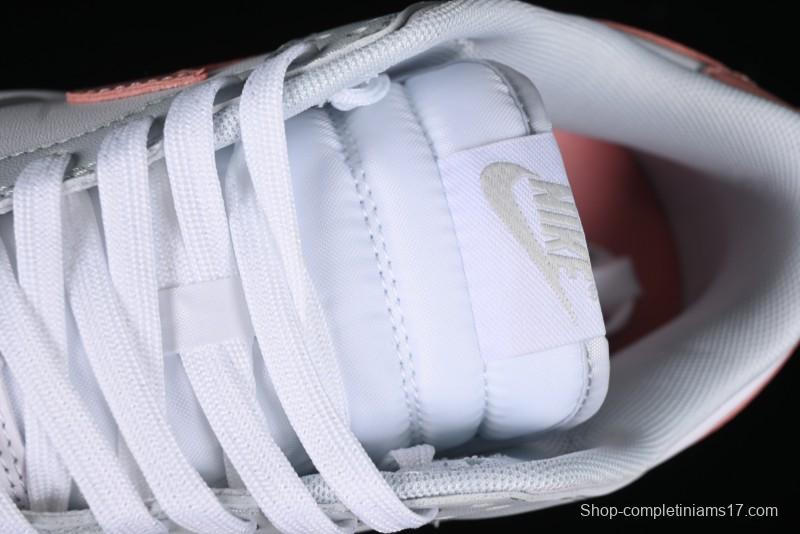 Nike SB Dunk Low White Grey Pink Skateboarding Shoes - HF0730-160