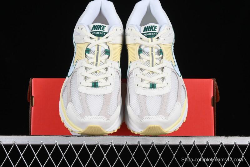 Nike Zoom Vomero 5 Retro Casual Running Shoes with EVA Midsole Cushion - FZ8361-100
