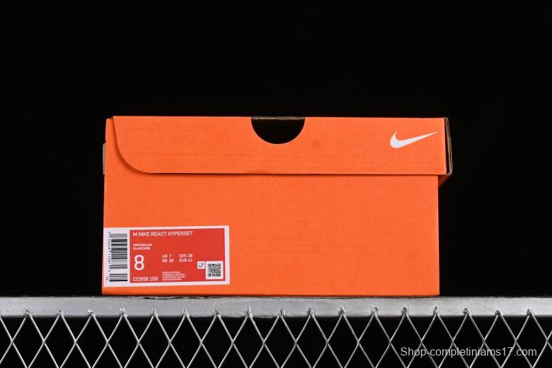 Nike React HyperSet Lightweight Balanced Low-Top Training Shoes - CI2956-100