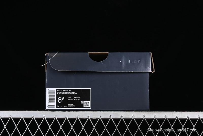 Nike Air Force 1 Shadow Lightweight Elevated Low-Top Versatile Sneakers - DZ1847-107