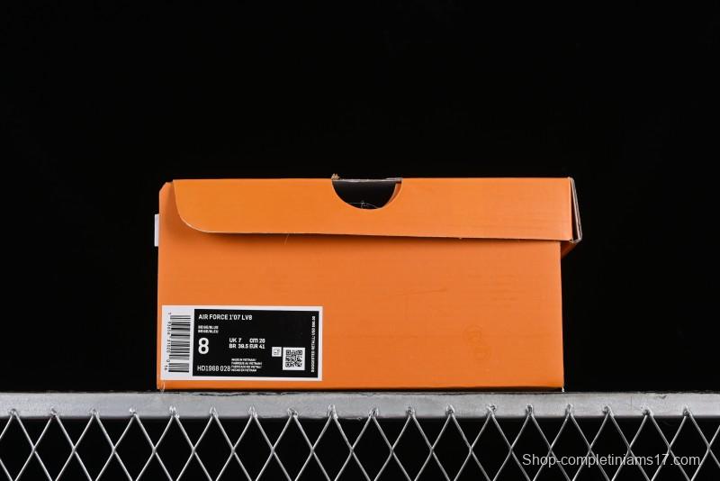 Nike Air Force 1 '07 Low LV Collaboration - Denim Double Swoosh Low-Top Casual Sneakers - HD1968-028