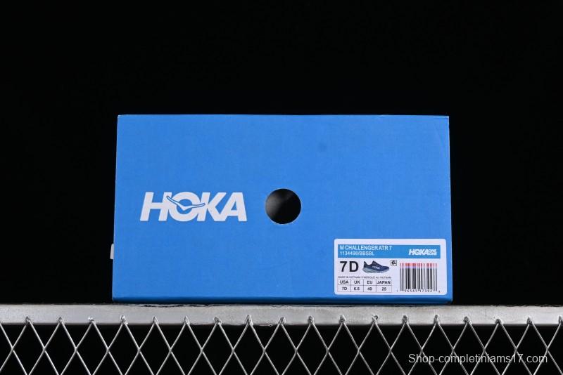 Hoka One One Challenger ATR 7 Low Trail Running Shoes with Lightweight Cushioned Midsole - 1134498 BBSBL