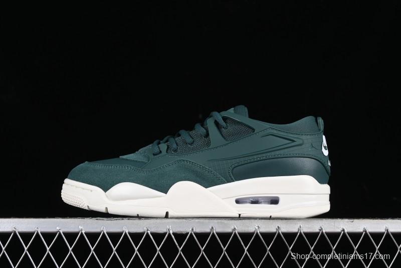 Nike Air Jordan 4 Remastered Military Green Retro Sneakers - FQ7940-300