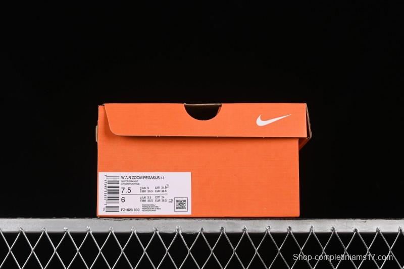 Nike Air Zoom Pegasus 41 Breathable Lightweight Running Shoes with Cushioning - FZ1626-800