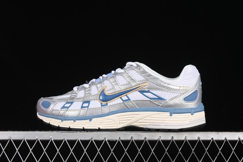 Nike P-6000 Prm Retro Casual Sneakers with Lightweight Design - HJ7246-100