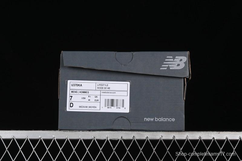 New Balance 370 Series Retro Casual Running Shoes - U370KA