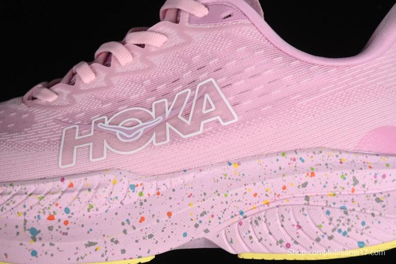 HOKA ONE ONE MACH 6 Flagship Racing Shoes with Carbon Plate Technology and Asymmetric Design - 1147810 PGH