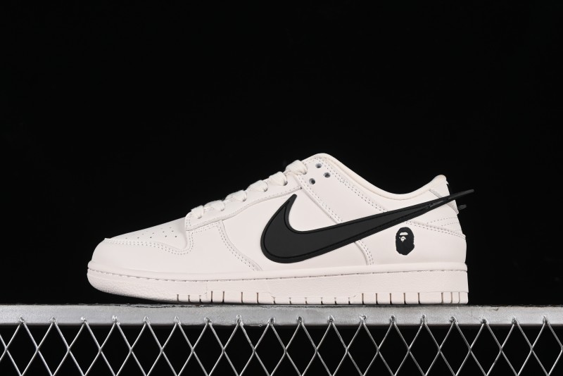 Nike SB Dunk Low x AMBUSH x BAPE Triple Collaboration Anniversary Edition Custom Low-Top Sneakers - XX2025-998