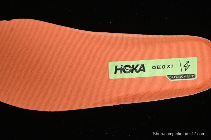 Hoka One One Cielo X1 Professional Racing Cushioned Anti-Slip Durable Training Running Shoes - 1147910 BBA