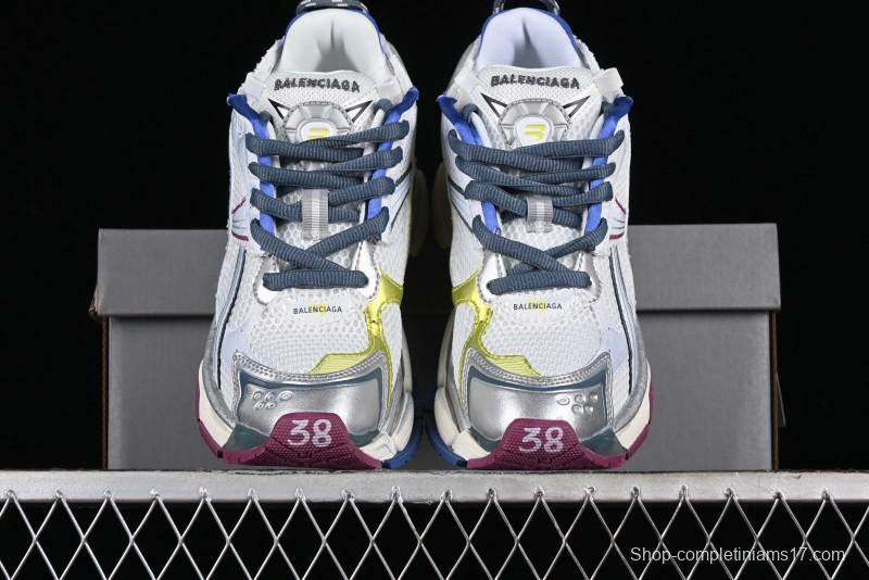 Balenciaga Runner Kith Four Color Retro Casual Shoes - W3RNY0328