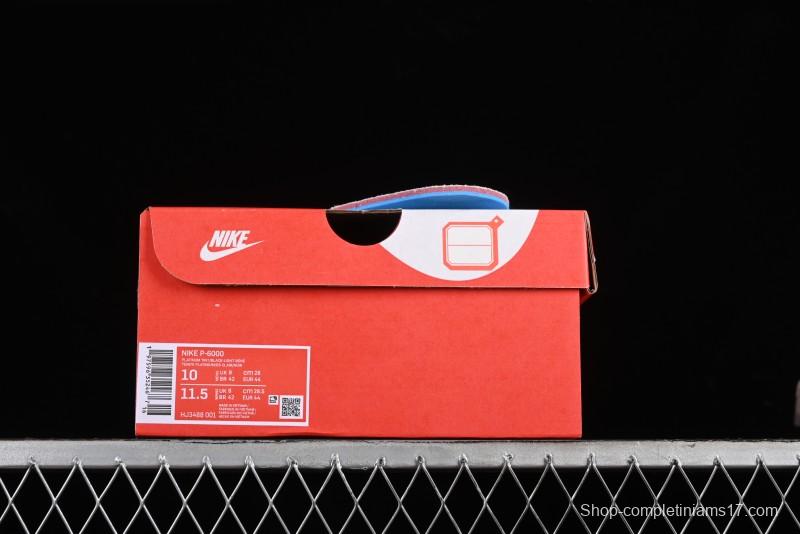 Nike P-6000 PRM Retro Casual Sneakers with Lightweight Design - HJ3488-001