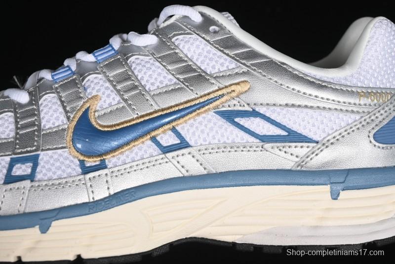 Nike P-6000 Prm Retro Casual Sneakers with Lightweight Design - HJ7246-100