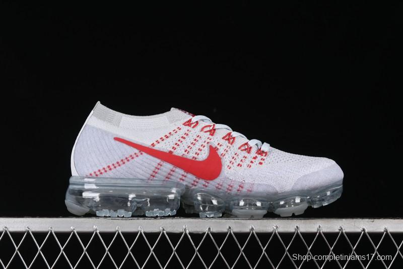 Nike Vapormax Flyknit Breathable Casual Running Shoes with Full-Length Air Cushion - 849558-006