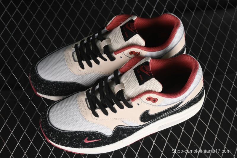 Nike Air Max 1 Retro Running Shoes with Half-Sole Air Cushion - FD5743-200