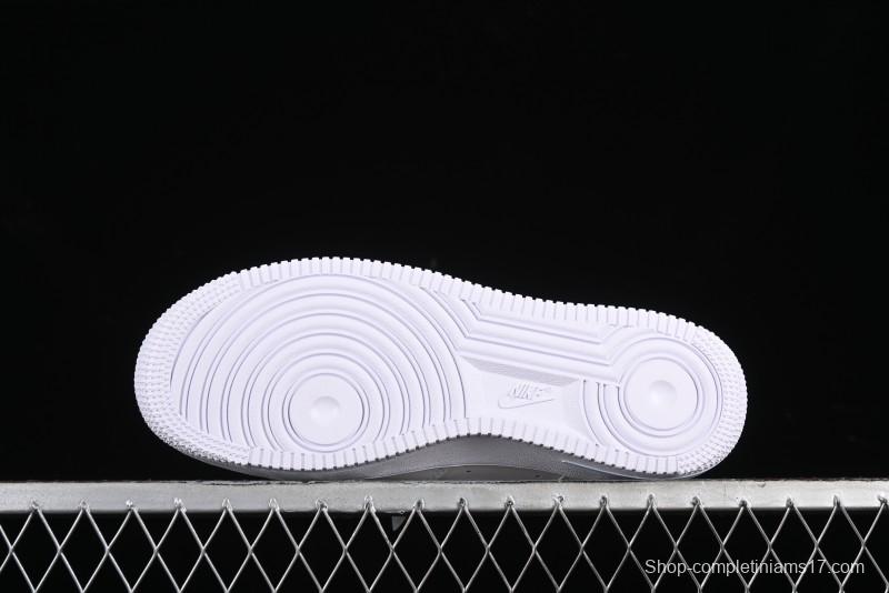 Nike Air Force 1 '07 Low Anime LOVE Series White Blue Spray Paint Casual Sneakers - CW2288-111