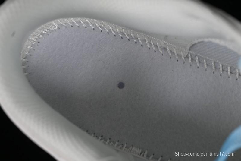 Nike SB Dunk Low Supreme Collaboration - Light Blue Double Swoosh Anniversary Customized Low-Top Casual Sneakers - BB8675-108