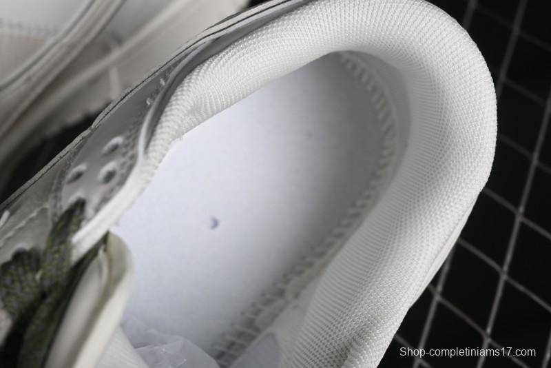 Nike SB Dunk Low Supreme Collaboration - Off-White Green Check Anniversary Customized Low-Top Casual Skate Shoes - DQ1098-391