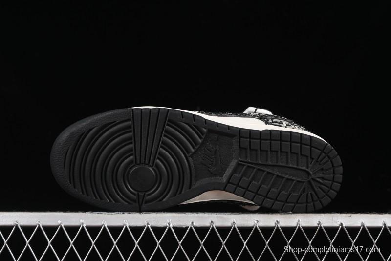 Nike SB Dunk Low Dior Collaboration Anniversary High-End Custom Low-Top Casual Sneakers - SJ2068-286