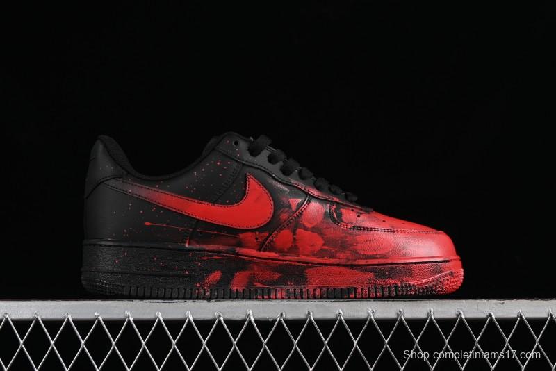 Nike Air Force 1 '07 Low 2D Hand-Painted Anatomy Scene Casual Sneakers - CW2288-011