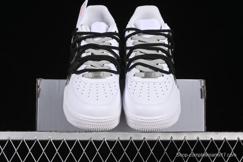 Nike Air Force 1 '07 Low Storm Graffiti Low-Top Casual Sneakers - DD2024-010
