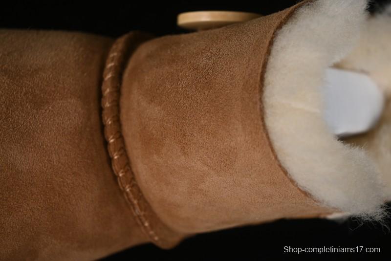 UGG Mini Bailey Button II Classic Short Boots with Wooden Button - 1016422