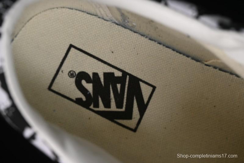 Vans Old Skool Checkerboard Bear Comfortable Slip-Resistant Cushioned Casual Vulcanized Sneakers - VN000D3CG03