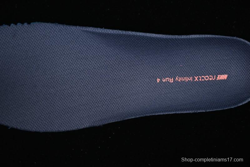 Nike ZoomX Infinity Run 4 Professional Cushioned Running Shoes with Knit Upper - DR2665-010