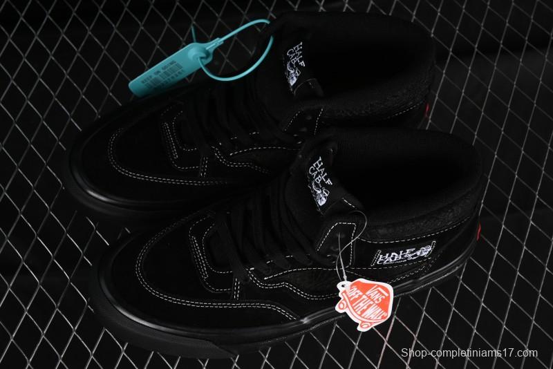 Vans Half Cab 33 DX Black Knight Anaheim Classic Retro Skate Shoes - VN0A5KX6BKA