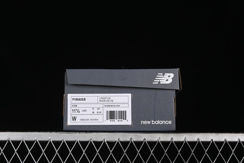 New Balance 9060 Series Kids Hook and Loop Sneakers - PV9060EB