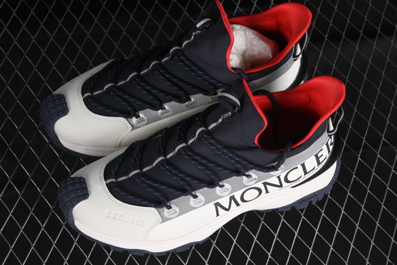 Moncler Trailgrip GTX Hiking Shoes with Cordura Nylon Gore-Tex Waterproof and Vibram Outsole - M00240M3457