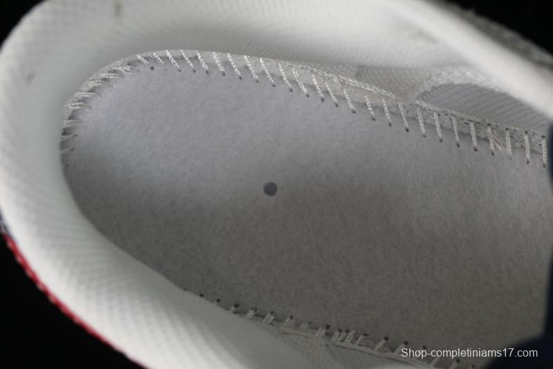 Nike SB Dunk Low Supreme Collaboration - White Dragon Scale Anniversary Custom Low-Top Casual Skate Shoes - BB8685-101