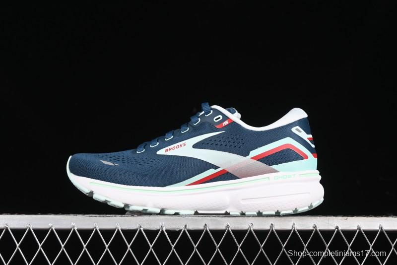 Brooks Ghost 15 Running Shoes with DNA LOFT V2 Cushioning and Breathable Air Mesh - 1203801B497