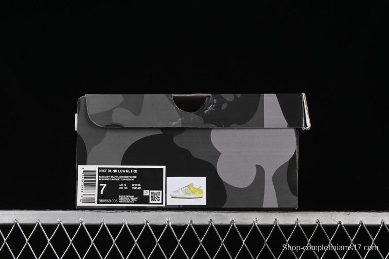 Nike SB Dunk Low BAPE Collaboration - Anniversary Premium Custom Low-Top Casual Sneakers - BB8969-005