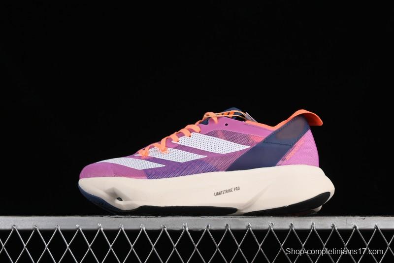 Adidas Adizero Adios Lightweight Low-Top Running Shoes - GY8411