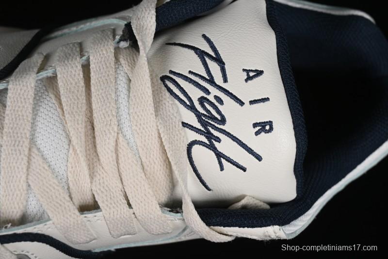 Nike Air Flight 89 Low Basketball Shoes with Air Cushion Technology - FQ8256-001