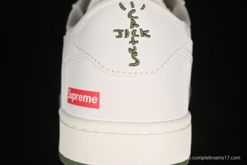 Nike Travis Scott x Fragment Design x Air Jordan 1 Low OG SP AJ1 Supreme Collaboration - BB2299-810