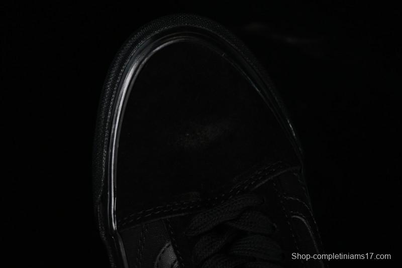 Vans Old Skool Premium Black Suede Retro Skate Shoes - VN000CXTBKA