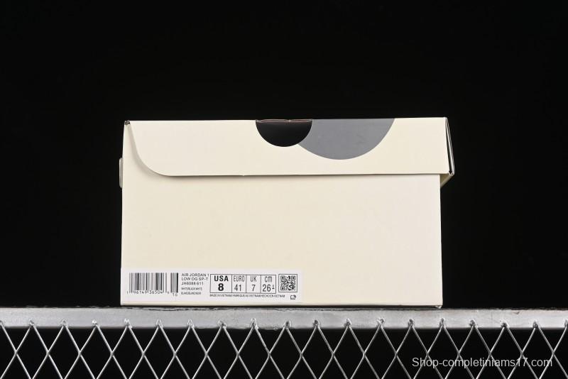 Nike Travis Scott x Fragment Design x Air Jordan 1 Low OG SP AJ1 Retro Sneakers - JH6088-611