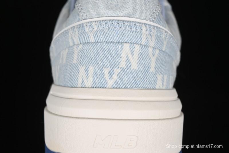 New York Yankees MLB Bigball Chunky Embo Monogram Platform Sandals - 3ASXCDC4N50SBS