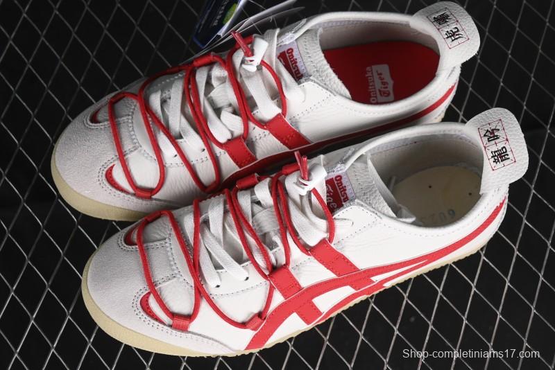 Onitsuka Tiger Mexico 66 Low-Top Leather Running Sneakers - 1183C216-100