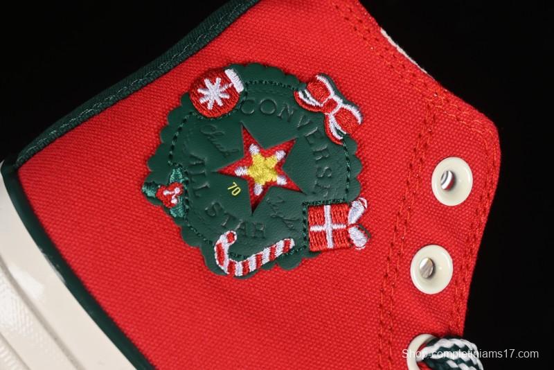 Converse 1970s Christmas Theme High Top Casual Sneakers for Winter - A12454C