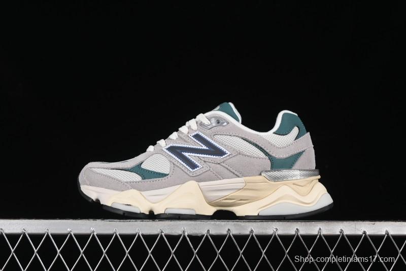 New Balance NB9060 Series Retro Casual Running Shoes with ABZORB Cushioning - U9060HMS