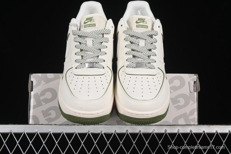 Nike Air Force 1 '07 Low Supreme The North Face Collaboration - Off White Mint Green - XZ1996-527