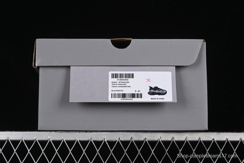 Balenciaga Track Sneaker with Transparent Heel Strap - WTRHW1090