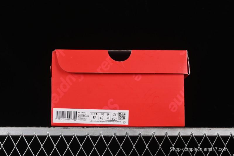 Nike Air Jordan 1 Low OG SP Travis Scott x Fragment Design Collaboration Sneakers - JH6088-606