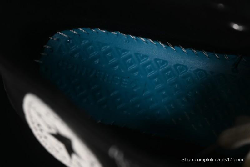 Converse Chuck 70s High Top Canvas Sneakers with Fur Lining in Black & White - A13863C