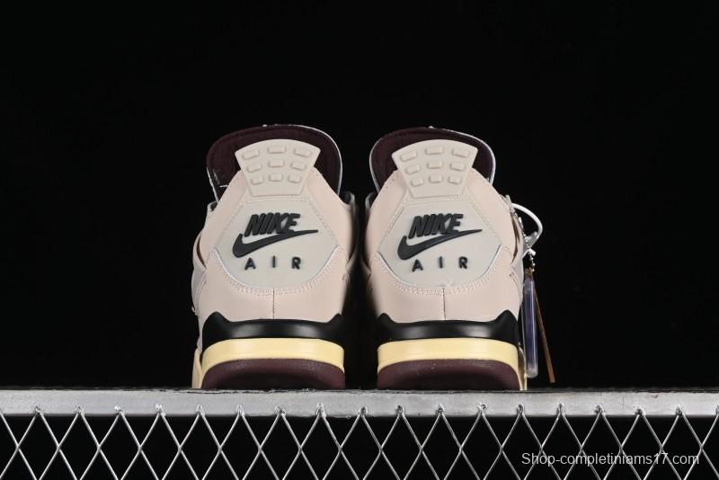 Nike A Ma Maniere x Air Jordan 4 Retro "Fossil Stone" - FZ4810-200