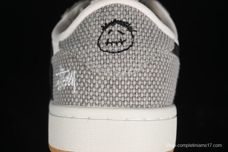 Nike Travis Scott x Fragment Design x Air Jordan 1 Low OG SP AJ1 Sneakers - JH6089-006