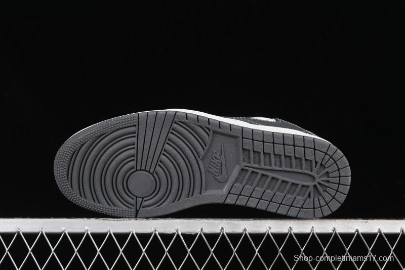 Nike Travis Scott x Fragment Design x Air Jordan 1 Low OG SP AJ1 Retro Sneakers - XZ3398-003