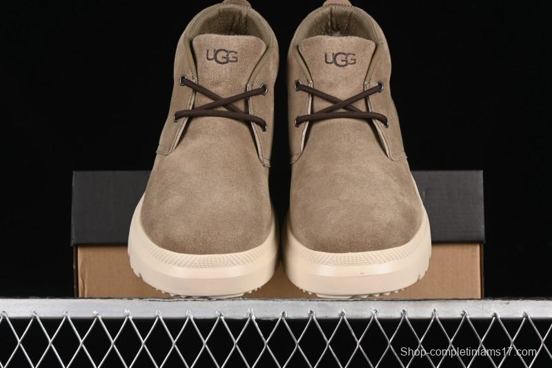 UGG Burleigh Chukka Comfort Flat Lace-Up Round Toe Casual Boots - 1151773
